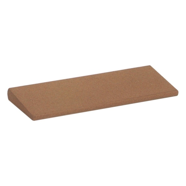 Norton Co Round Edge Slip File, Model: India - MS34, Aluminum Oxide, Grit: Medium, 4-1/2 x 1-3/4 x 3/8 x 1/8 614636-87165 - main